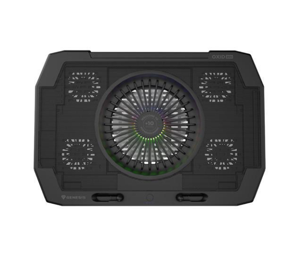 Genesis Podstawka chłodząca pod laptopa OXID 850 15.6-17.3" RGB - 1077229 - zdjęcie